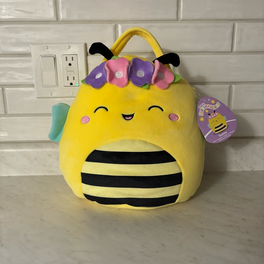 Sunny the Bee Squishmallow Easter Basket